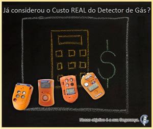 Custo Real do Detector de Gás